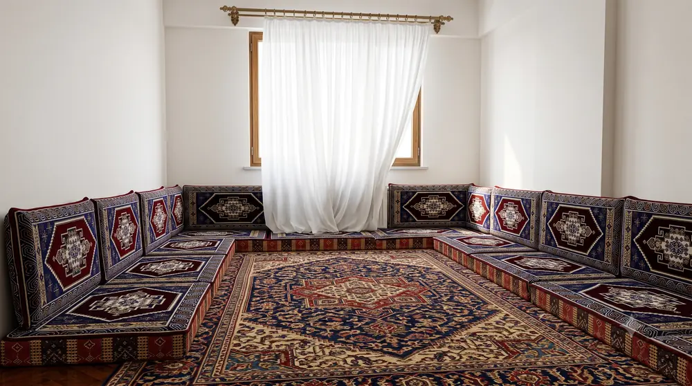 Geleneksel şark odası dekorasyonu