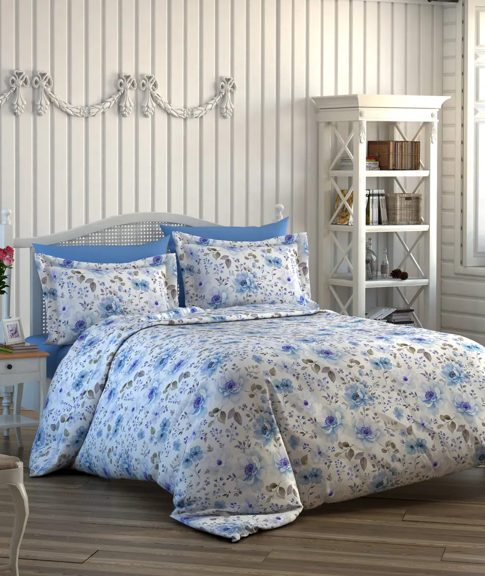 Model 883209 nevresim takımı yatak odası görünümü